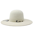Texana Cuernos Chuecos 6X Open Crown Fur Felt Western Cowboy Hat - Gray - OriginalWestern.com