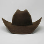 Texana Cuernos Chuecos 6X Oscar Style Cowboy Fur Felt Hat - Brown - OriginalWestern.com