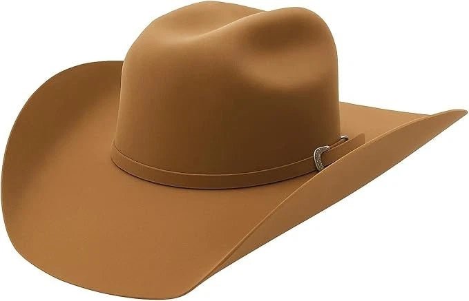 Texana Cuernos Chuecos 6X Oscar Style Western Cowboy Fur Felt Hat - Castor - OriginalWestern.com