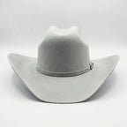 Texana Cuernos Chuecos 6X Oscar Style Western Cowboy Fur Felt Hat - Gray - OriginalWestern.com