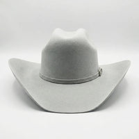 Texana Cuernos Chuecos 6X Oscar Style Western Cowboy Fur Felt Hat - Gray - OriginalWestern.com
