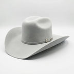 Texana Cuernos Chuecos 6X Oscar Style Western Cowboy Fur Felt Hat - Gray - OriginalWestern.com
