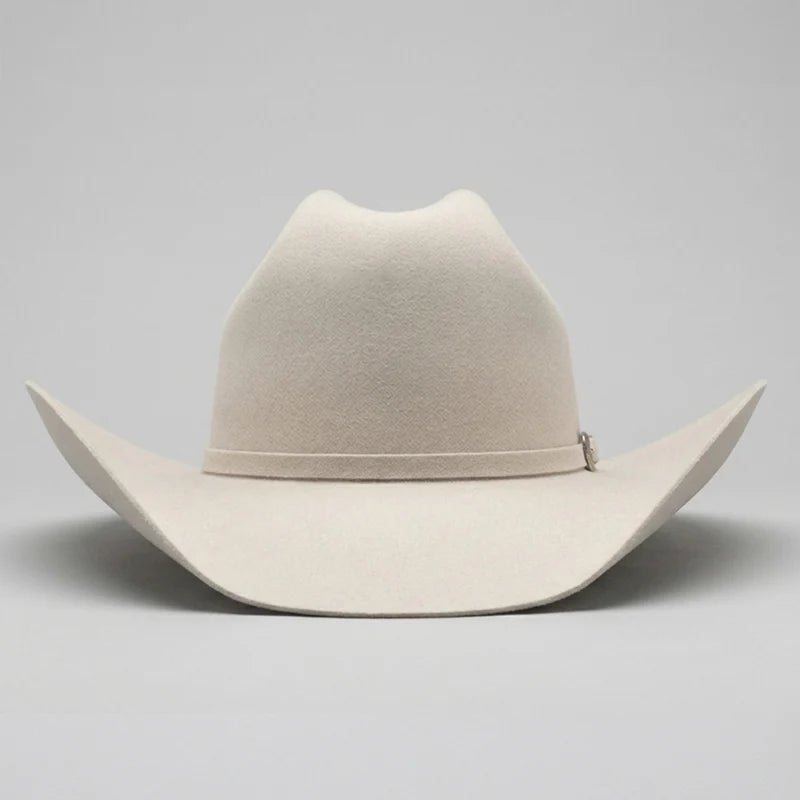 Texana Cuernos Chuecos 6X Oscar Style Western Cowboy Fur Felt Hat - Silverbelly - OriginalWestern.com