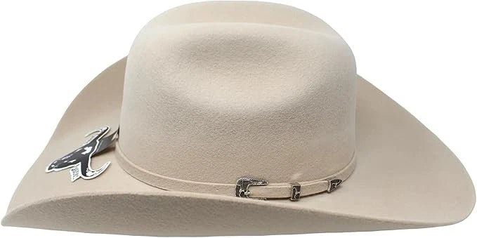 Texana Cuernos Chuecos 6X Oscar Style Western Cowboy Fur Felt Hat - Silverbelly - OriginalWestern.com