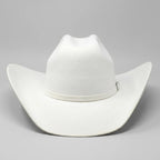 Texana Cuernos Chuecos 6X Oscar Style Western Cowboy Fur Felt Hat - White - OriginalWestern.com