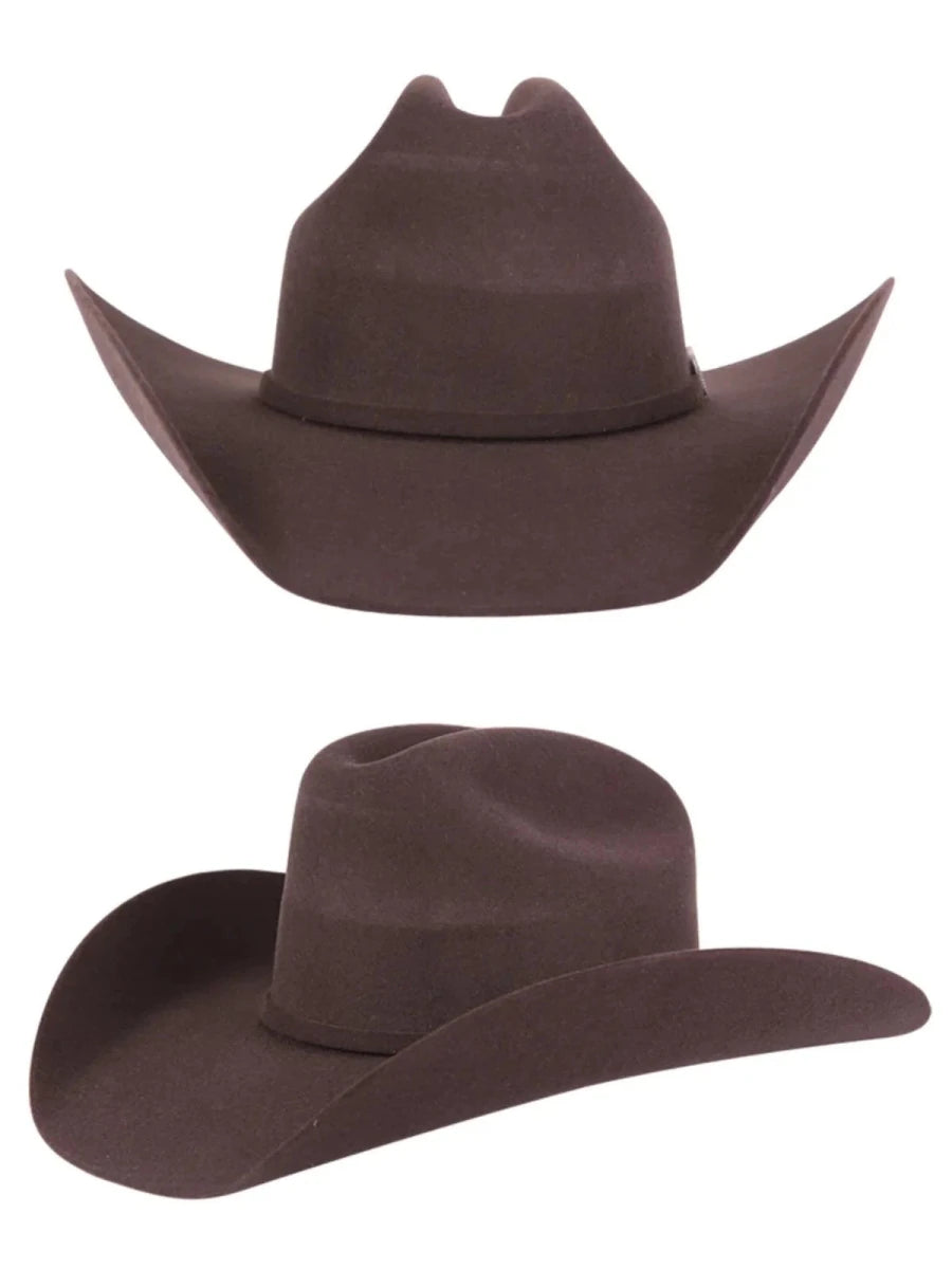 Texana El Senor de los Cielos 50X Marlboro Style Western Cowboy Felt Hat-Brown - OriginalWestern.com