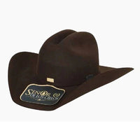 Texana El Senor de los Cielos 50X Marlboro Style Western Cowboy Felt Hat-Brown - OriginalWestern.com