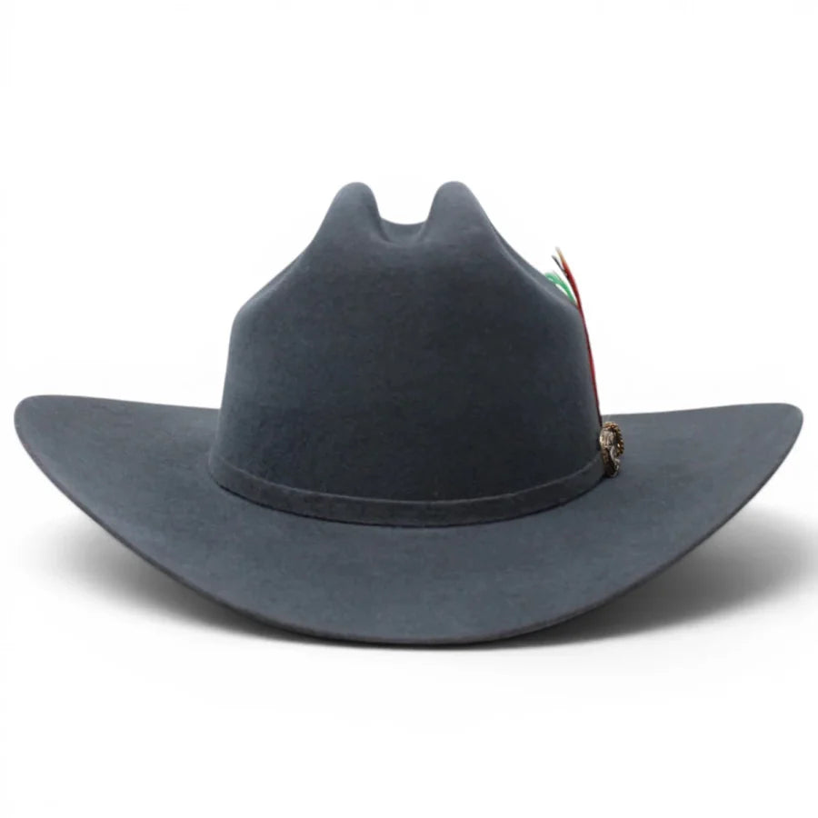 Men’s Tombstone 20X Sinaloa (Chaparral) Style Western Cowboy Fur Felt Hat - Granite Gray