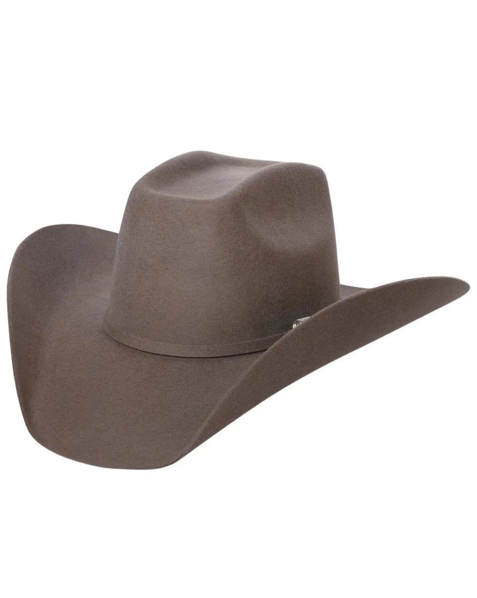 Texana Montero 100X 8 Segundos Brick Crown Style Western Cowboy Fur Felt Hat - Castor - OriginalWestern.com