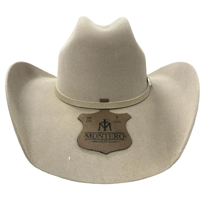 Texana Montero 100X Chihuahua Style Western Cowboy Fur Felt Hat - Beige - OriginalWestern.com