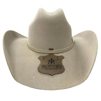 Texana Montero 100X Chihuahua Style Western Cowboy Fur Felt Hat - Beige - OriginalWestern.com