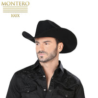 Texana Montero 100X Chihuahua Style Western Cowboy Fur Felt Hat - Black - OriginalWestern.com