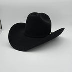 Texana Montero 100X Marlboro Style Western Cowboy Fur Felt Hat - Black - OriginalWestern.com