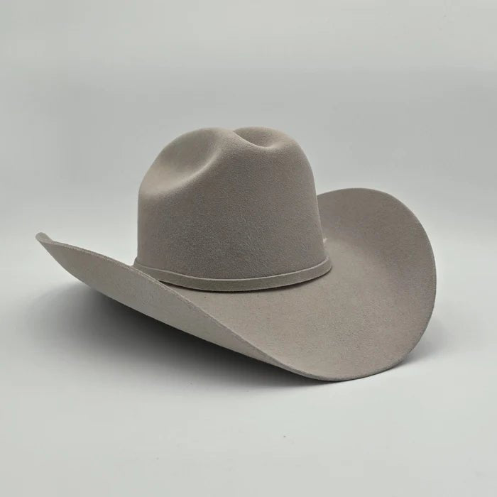 Texana Montero 100X Marlboro Style Western Cowboy Fur Felt Hat - Gray - OriginalWestern.com