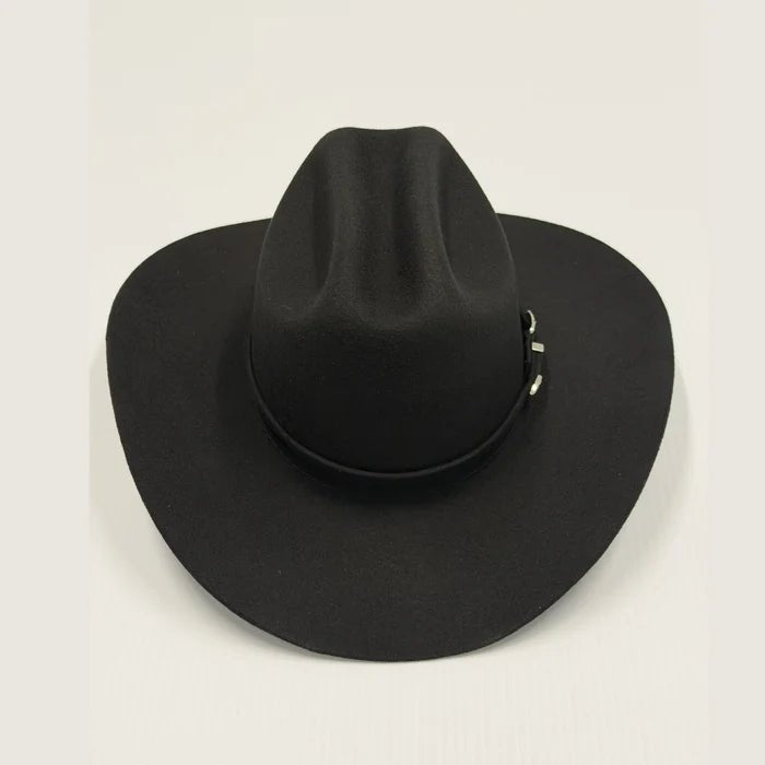 Texana Montero 100X Sinaloa Style Western Cowboy Fur Felt Hat - Black - OriginalWestern.com