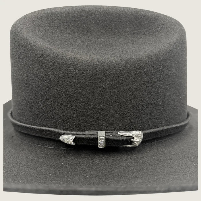 Texana Montero 100X Sinaloa Style Western Cowboy Fur Felt Hat - Black - OriginalWestern.com