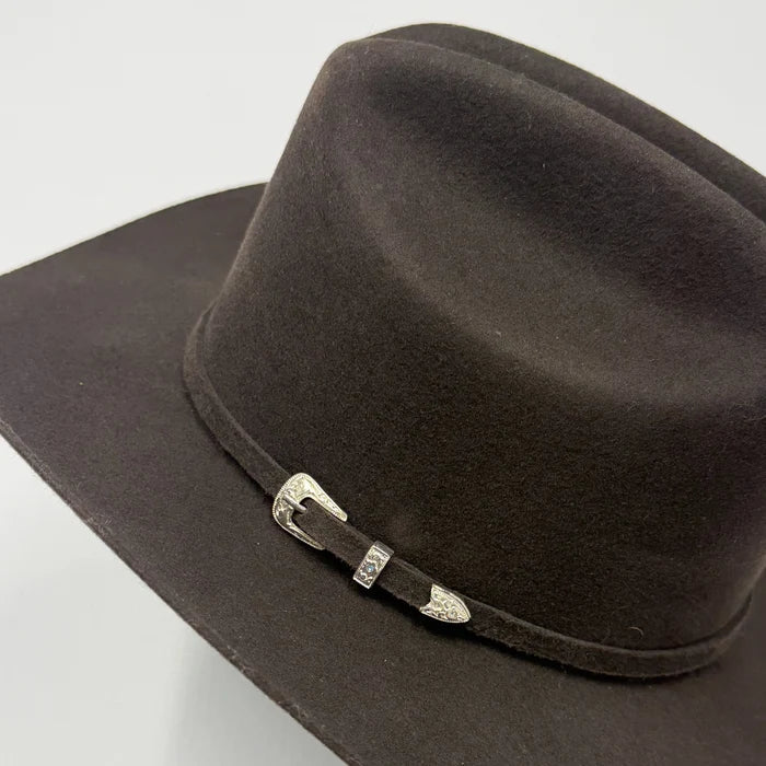 Texana Montero 100X Sinaloa Style Western Cowboy Fur Felt Hat - Chocolate - OriginalWestern.com