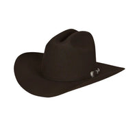 Texana Montero 100X Sinaloa Style Western Cowboy Fur Felt Hat - Chocolate - OriginalWestern.com