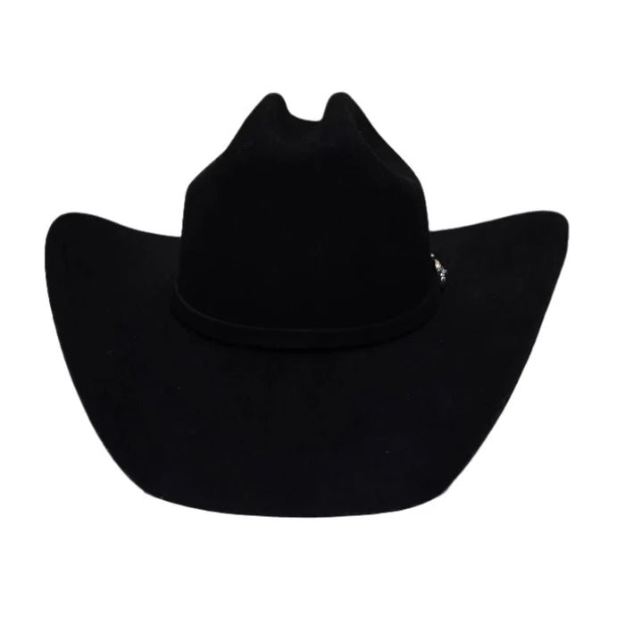 Texana Montero 100X Texas Style Western Cowboy Fur Felt Hat - Black - OriginalWestern.com