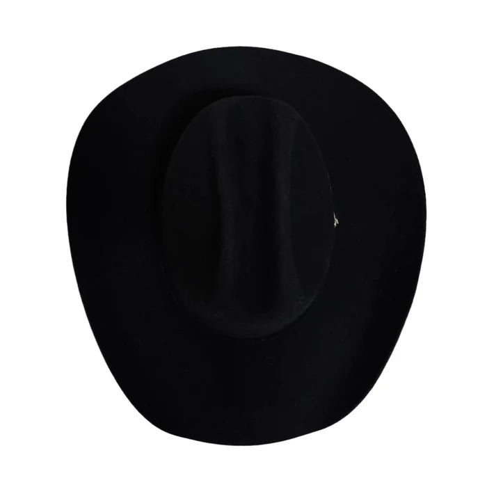 Texana Montero 100X Texas Style Western Cowboy Fur Felt Hat - Black - OriginalWestern.com
