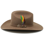 Men’s Tombstone 20X Sinaloa (Chaparral) Style Western Cowboy Fur Felt Hat - Oak Brown