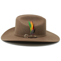 Men’s Tombstone 20X Sinaloa (Chaparral) Style Western Cowboy Fur Felt Hat - Oak Brown