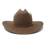 Men’s Tombstone 20X Sinaloa (Chaparral) Style Western Cowboy Fur Felt Hat - Oak Brown