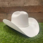 Texana Original 100X Joan Sebastian Style Western Cowboy Felt Hat-White - OriginalWestern.com