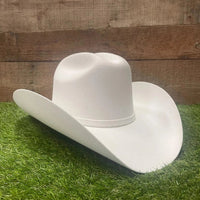 Texana Original 100X Joan Sebastian Style Western Cowboy Felt Hat-White - OriginalWestern.com