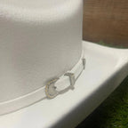 Texana Original 100X Joan Sebastian Style Western Cowboy Felt Hat-White - OriginalWestern.com