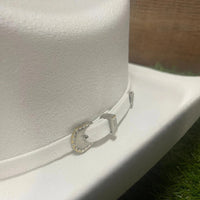 Texana Original 100X Joan Sebastian Style Western Cowboy Felt Hat-White - OriginalWestern.com