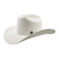 Texana Original 100X Joan Sebastian Style Western Cowboy Felt Hat-White - OriginalWestern.com