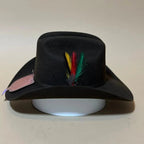 Texana Tombstone 10X El Patron Style Western Cowboy Fur Felt Hat - Chocolate Brown - OriginalWestern.com