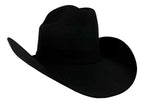 Texana Tombstone 20X El Patron Style Western Cowboy Fur Felt Hat - Black - OriginalWestern.com
