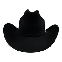 Texana Tombstone 20X El Patron Style Western Cowboy Fur Felt Hat - Black - OriginalWestern.com