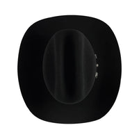 Texana Tombstone 20X El Patron Style Western Cowboy Fur Felt Hat - Black - OriginalWestern.com