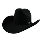 Texana Tombstone 20X El Patron Style Western Cowboy Fur Felt Hat - Black - OriginalWestern.com