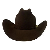 Texana Tombstone 20X El Patron Style Western Cowboy Fur Felt Hat - Choco Brown - OriginalWestern.com