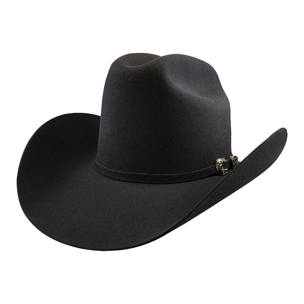 Texana Tombstone 20X El Patron Style Western Cowboy Fur Felt Hat - Granite Gray - OriginalWestern.com