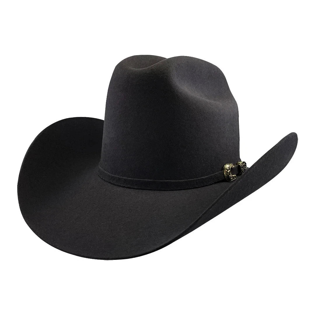 Texana Tombstone 20X El Patron Style Western Cowboy Fur Felt Hat - Granite Gray - OriginalWestern.com