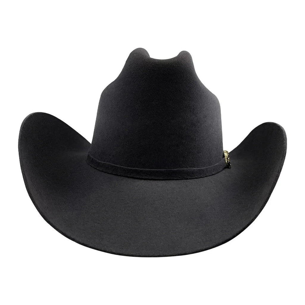 Texana Tombstone 20X El Patron Style Western Cowboy Fur Felt Hat - Granite Gray - OriginalWestern.com
