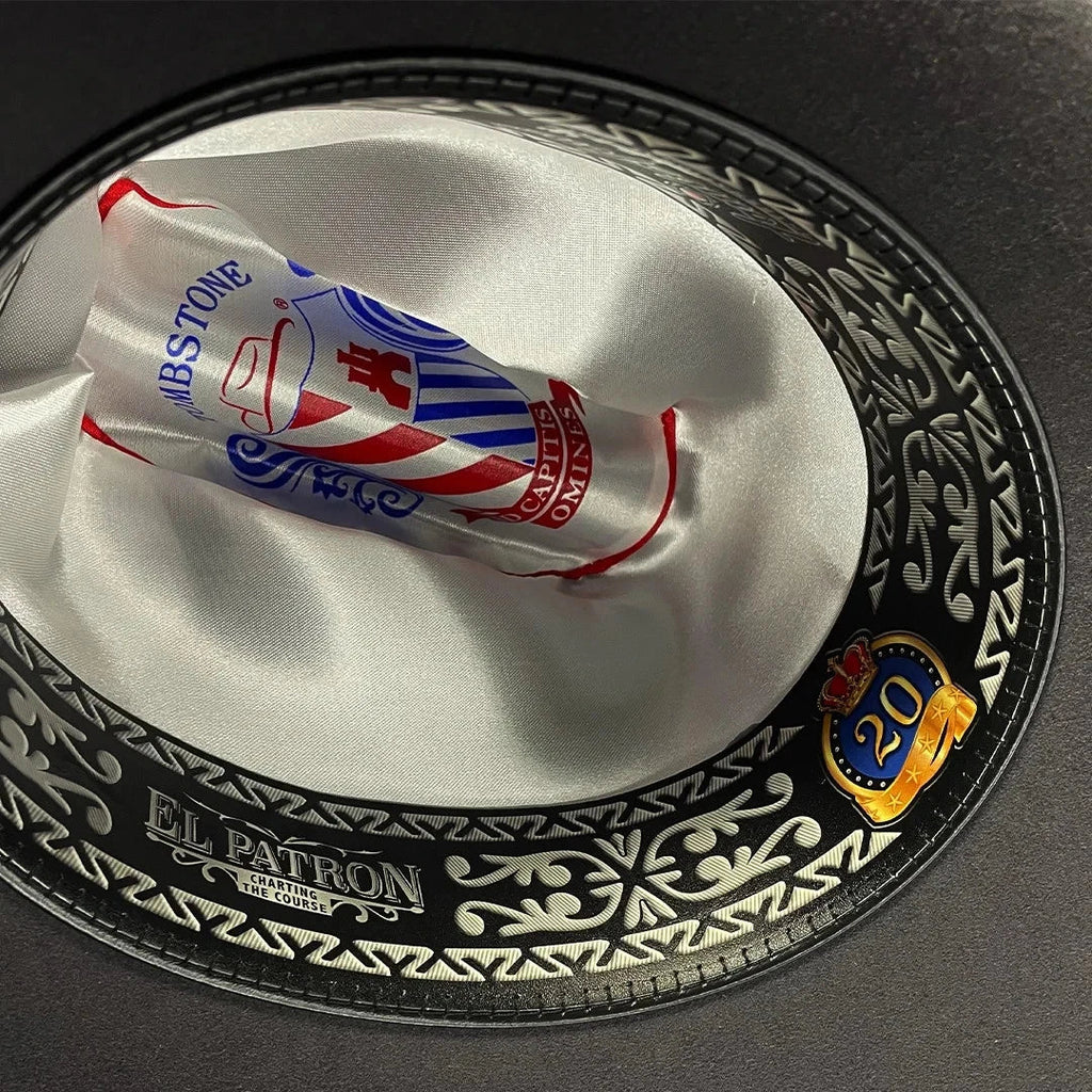 Texana Tombstone 20X El Patron Style Western Cowboy Fur Felt Hat - Granite Gray - OriginalWestern.com