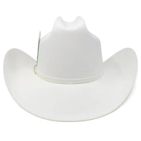 Texana Tombstone 20X El Patron Style Western Cowboy Fur Felt Hat - White - OriginalWestern.com