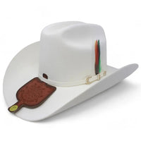 Texana Tombstone 20X El Patron Style Western Cowboy Fur Felt Hat - White - OriginalWestern.com