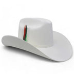 Texana Tombstone 20X El Patron Style Western Cowboy Fur Felt Hat - White - OriginalWestern.com