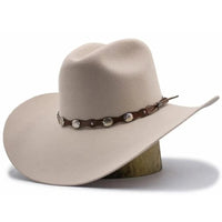 Texana Tombstone 20X Western Cowboy Fur Felt Hat Denver Style - Silverbelly Beige - OriginalWestern.com