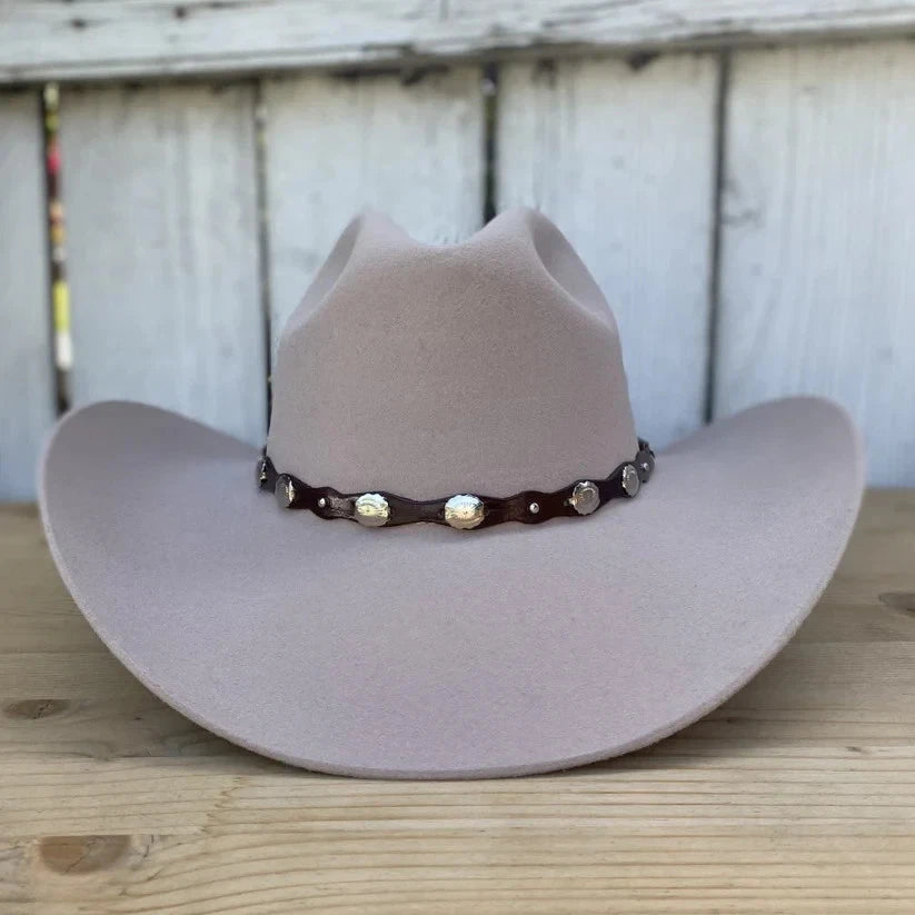 Texana Tombstone 20X Western Cowboy Fur Felt Hat Denver Style - Silverbelly Beige - OriginalWestern.com