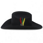 Texana Tombstone 20X Western Cowboy Fur Felt Hat El Fantasma Johnson Style - Black - OriginalWestern.com