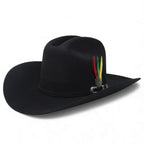 Texana Tombstone 20X Western Cowboy Fur Felt Hat El Fantasma Johnson Style - Black - OriginalWestern.com