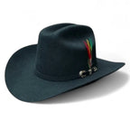 Tombstone 20X Marlboro Rancher Style Western Cowboy Fur Felt Hat - Black